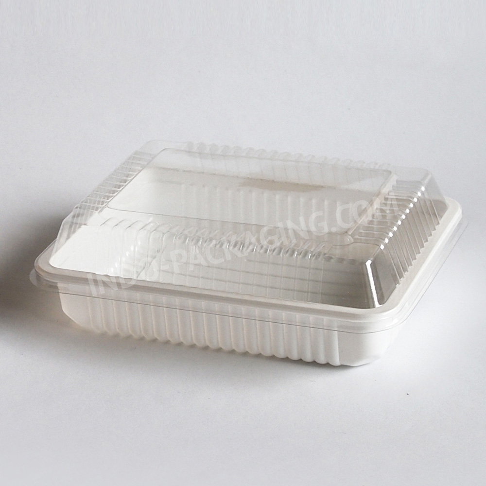 Kemasan Brownies Small white